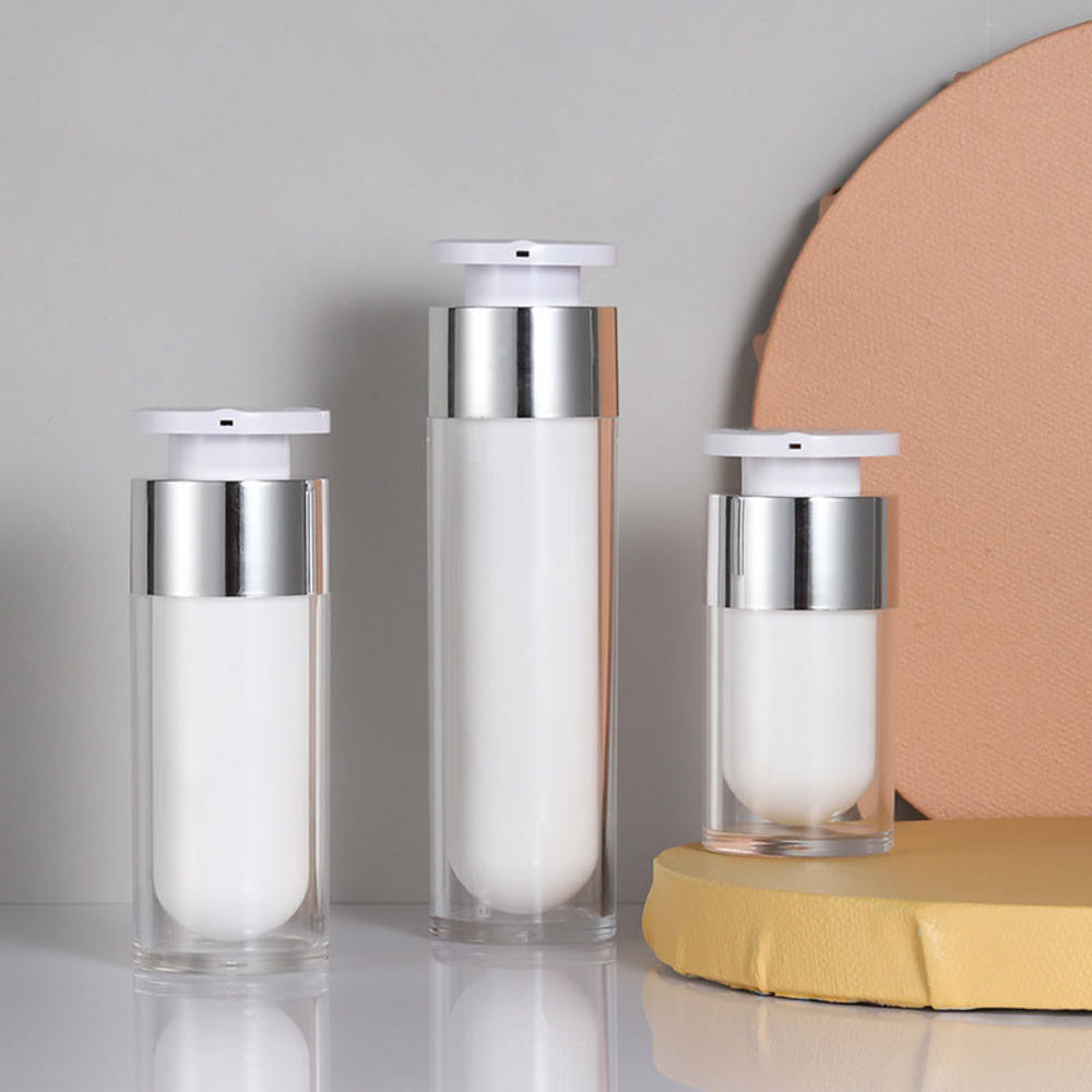 Luxury Skincare Packaging - 15/30/50Ml Ngọc Trai Trắng Acrylic Không