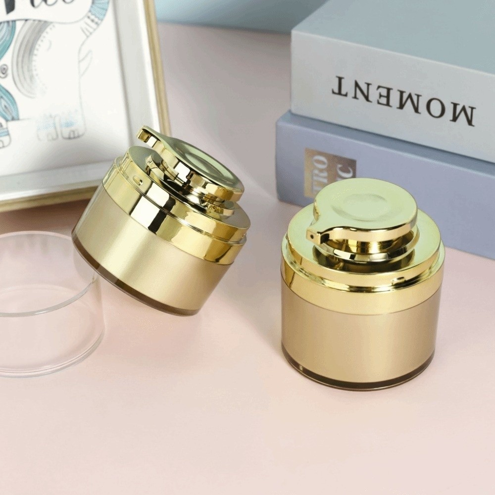 Luxury Skincare Packaging - Portable 30g Vacuum Bottle 50g Lotion
