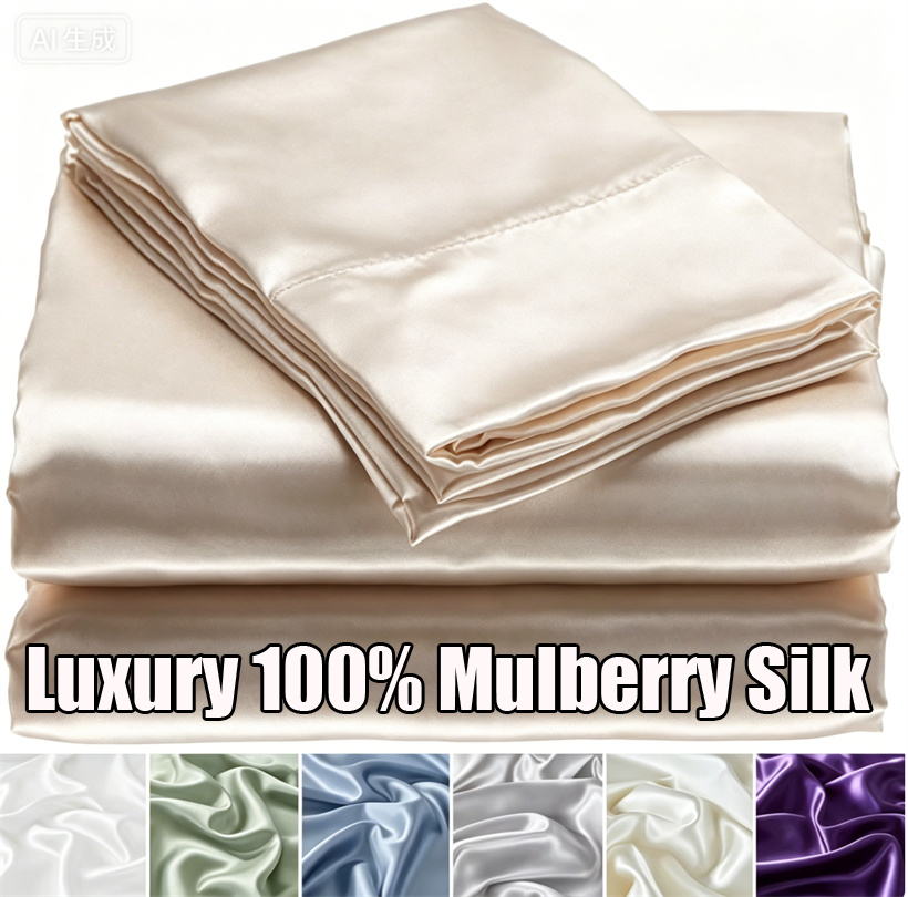 Luxury Mulberry Silk Bed Sheet - đánh giá và giá Luxury Skincare Sets