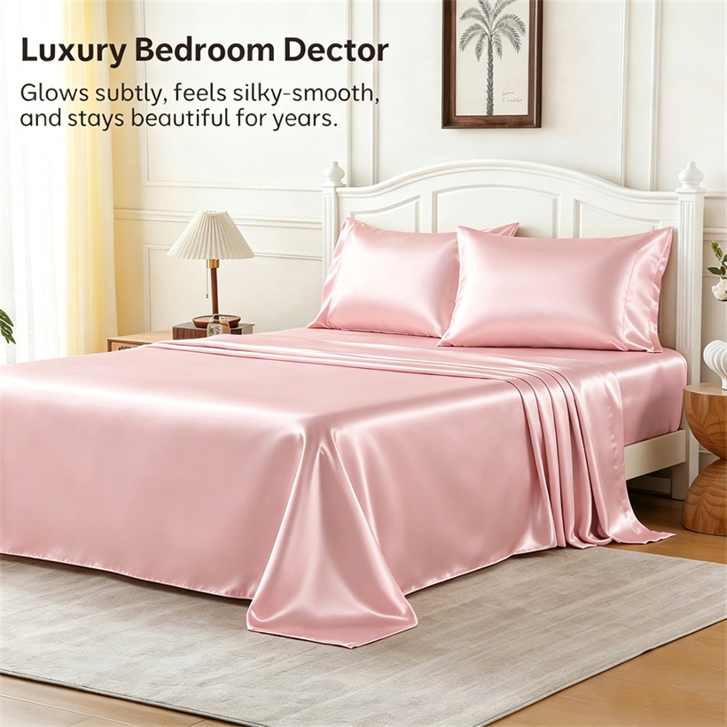 Luxury Mulberry Silk Bed Sheet - đánh giá và giá Luxury Skincare Sets