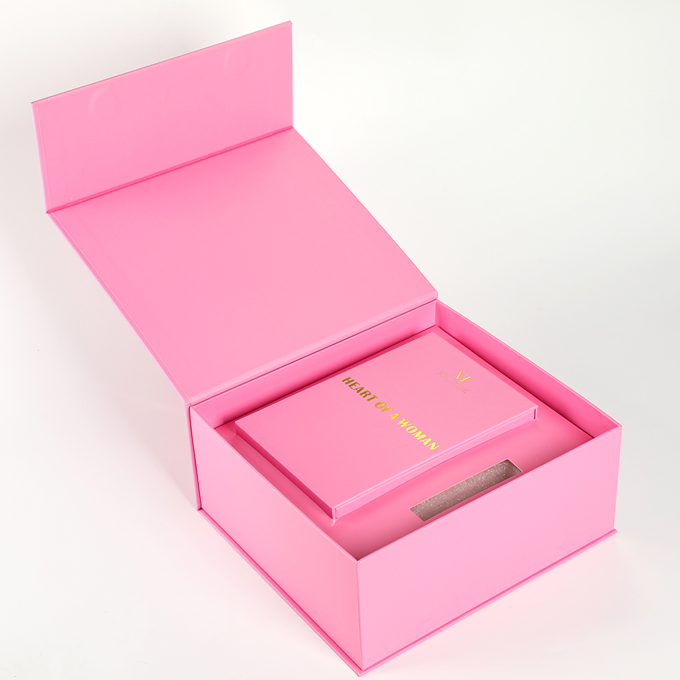 Custom Luxury Pink With Paper  - đánh giá và giá Luxury Skincare Gifts