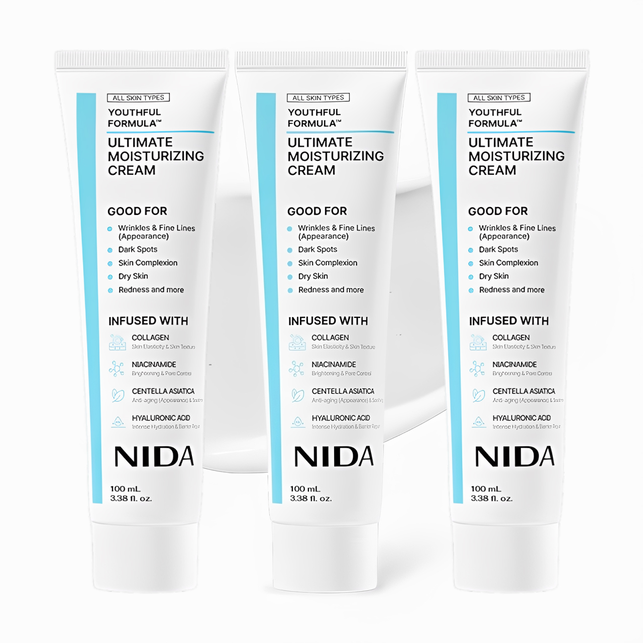 NIDA Moisturizing Face Cream C - đánh giá và giá Luxury Skincare Korea