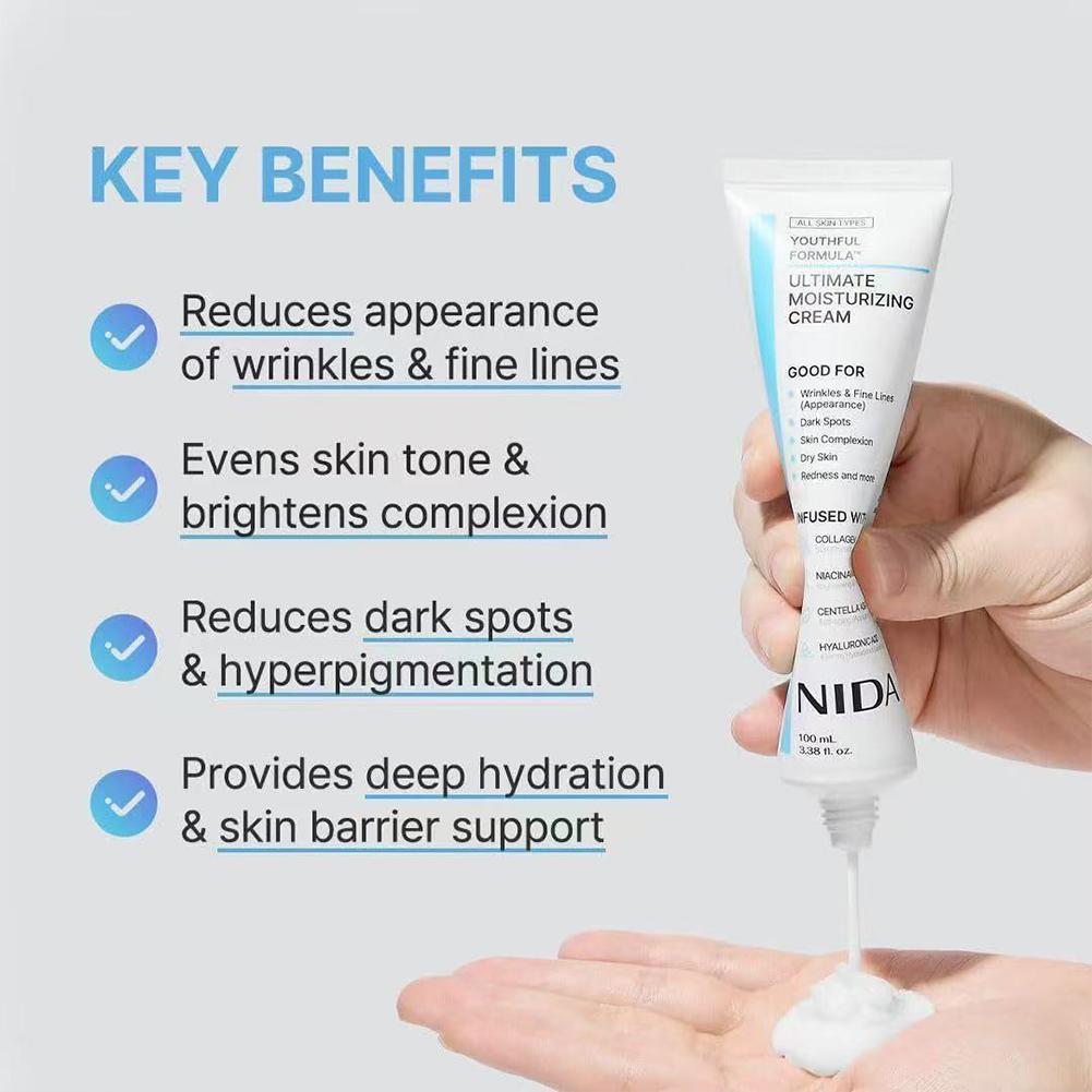 NIDA Moisturizing Face Cream C - đánh giá và giá Luxury Skincare Korea