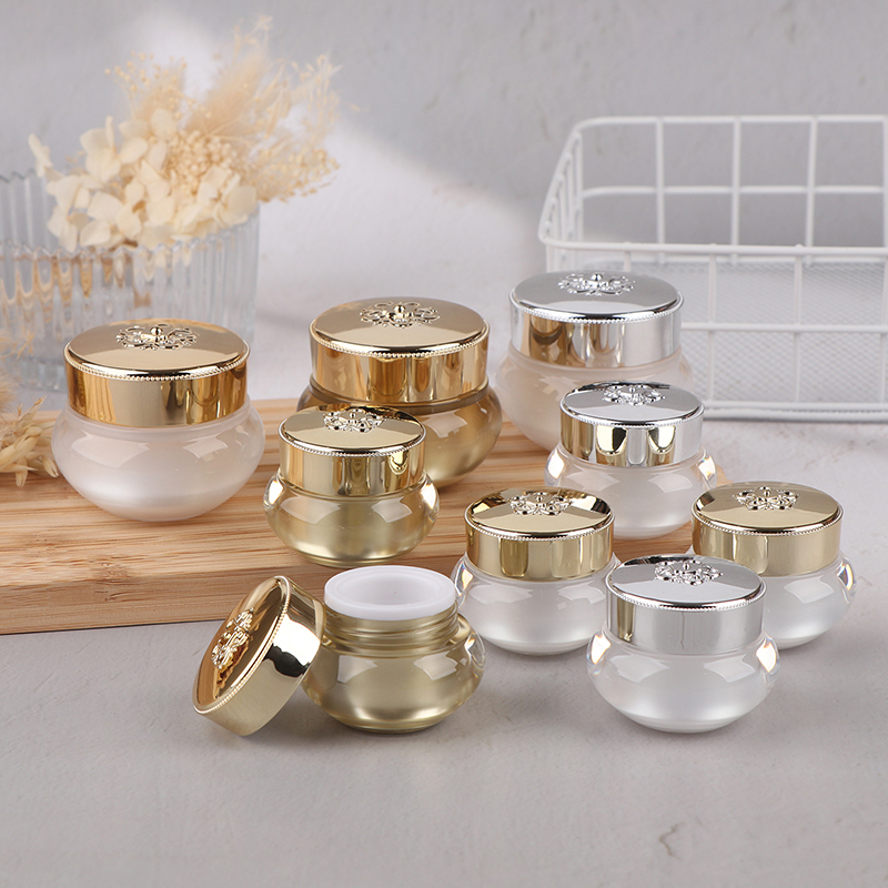 Acrylic Empty Travel Cream Jar - đánh giá và giá Luxury Skincare Packaging