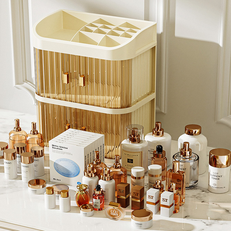 Cosmetics Storage Box Desktop  - đánh giá và giá Luxury Skincare Mask