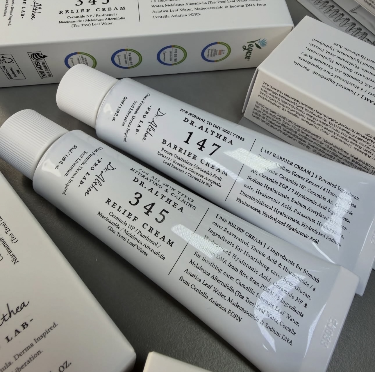 Dr.Althea Brand 345 Relief Cre - đánh giá và giá Luxury Skincare Korea