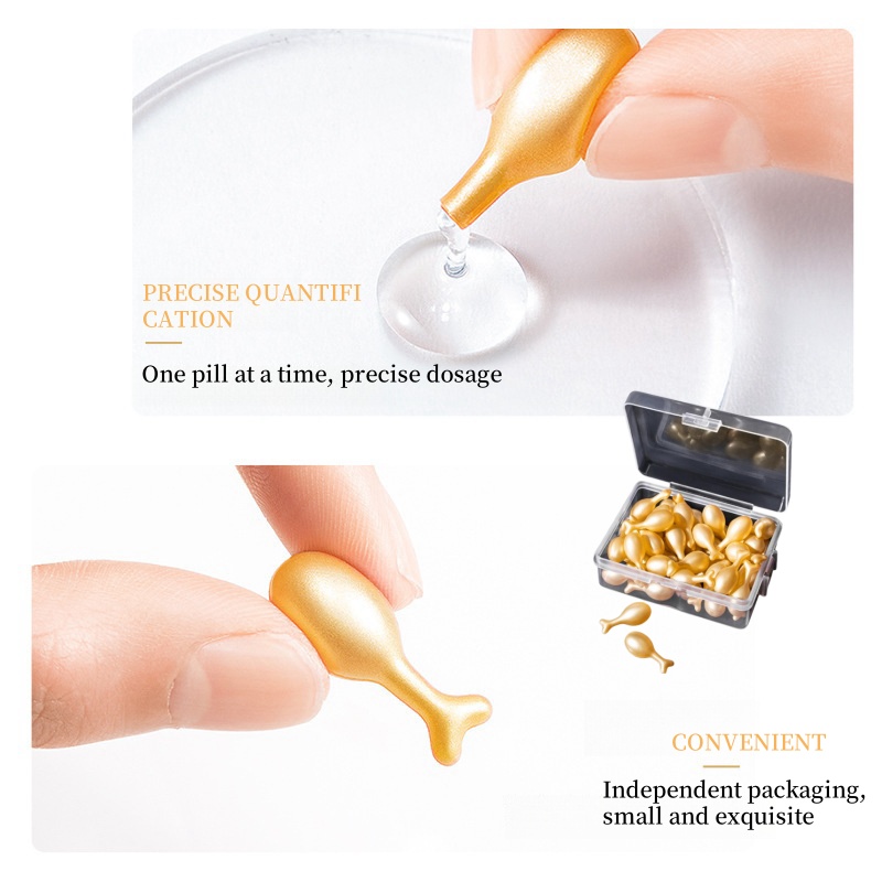 0.34g*50 Capsules of Fullerene - đánh giá và giá Luxury Skincare Packaging