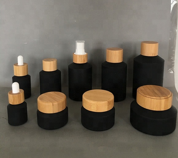60pcs 120ml black matte glass  - đánh giá và giá Luxury Skincare Mask