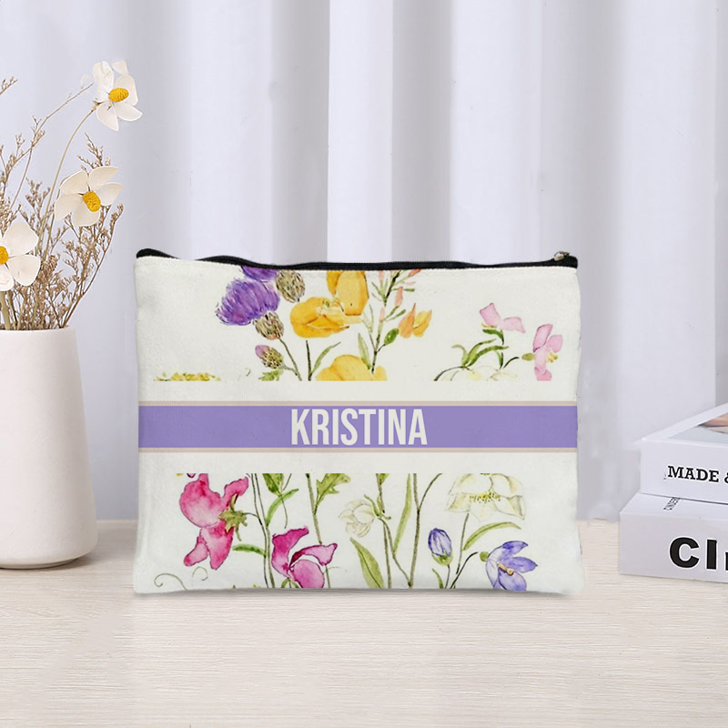 Custom Name Cosmetic Bag Trend - đánh giá và giá Luxury Skincare Brand