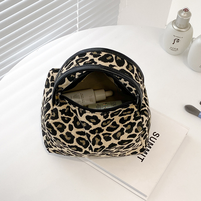 Leopard Makeup Bag Luxury  Lar - đánh giá và giá Luxury Skincare & Spa Reviews