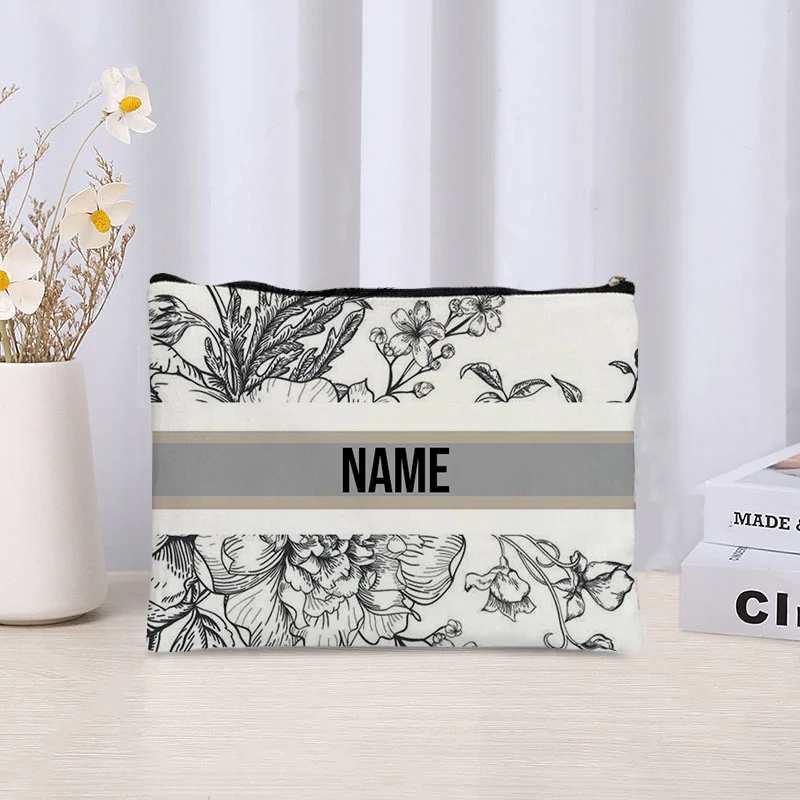 Custom Name Vintage Makeup Bag - đánh giá và giá Luxury Skincare Brand