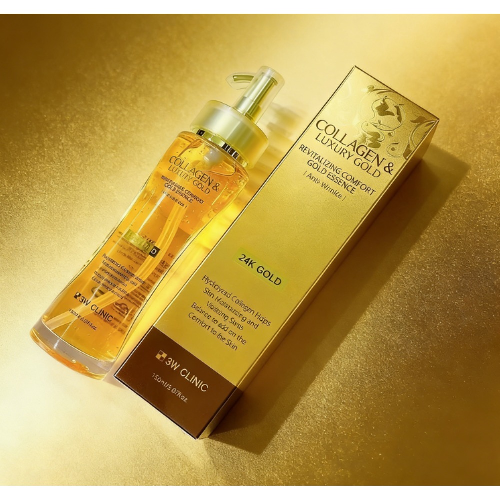 3WCLINIC Collagen & Luxury Gol - đánh giá và giá Luxury Skincare In Korea