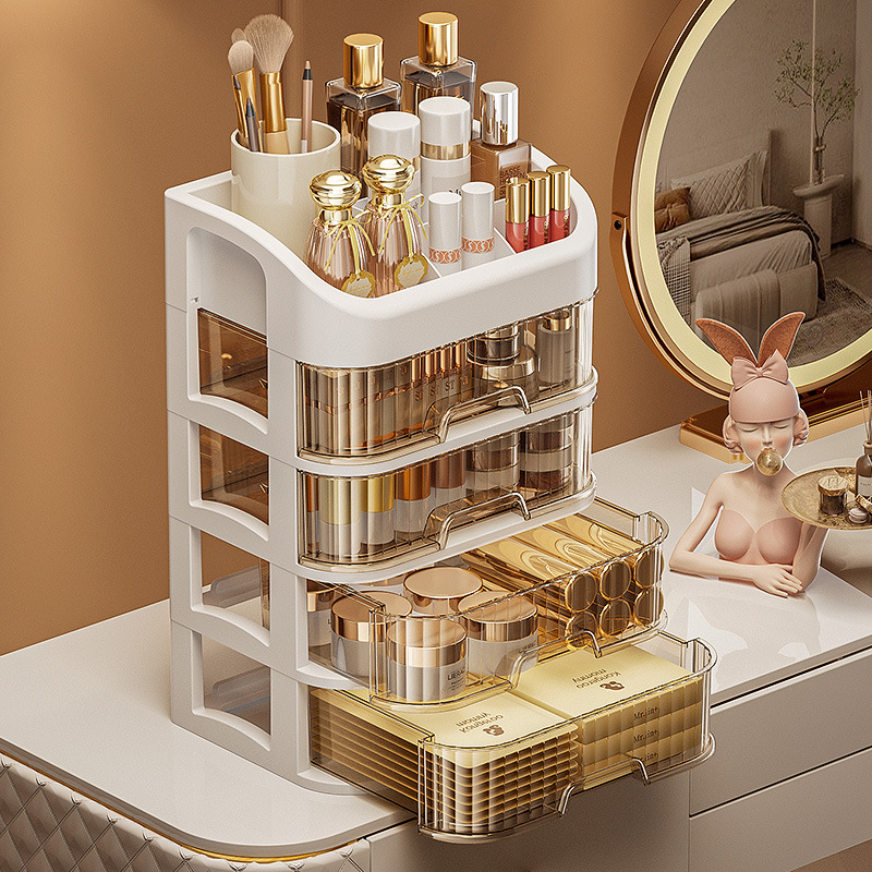 Cosmetics storage box desktop  - đánh giá và giá Luxury Skincare Mask